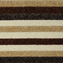 Load image into Gallery viewer, Linea Striped Machine Washable Rug or Runner 2 Colours
