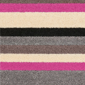Linea Striped Machine Washable Rug or Runner 2 Colours