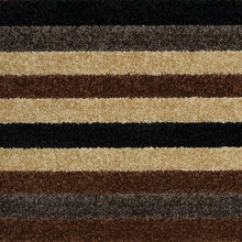 Load image into Gallery viewer, Linea Striped Machine Washable Rug or Runner 2 Colours