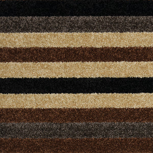 Linea Striped Machine Washable Rug or Runner 2 Colours