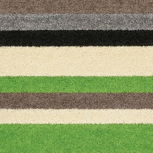 Load image into Gallery viewer, Linea Striped Machine Washable Rug or Runner 2 Colours