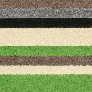 Linea Striped Machine Washable Rug or Runner 2 Colours