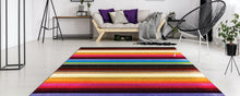 Load image into Gallery viewer, Linea Striped Machine Washable Rug or Runner 2 Colours
