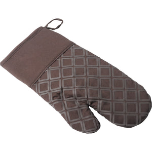 100% Cotton Oven Cloth & Magnetic Silicone Oven Glove Set (Various Colours)
