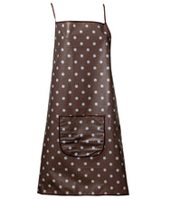 Load image into Gallery viewer, Polka Dot PVC Apron with Pocket 28&quot; x 34&quot; (3 Colours)