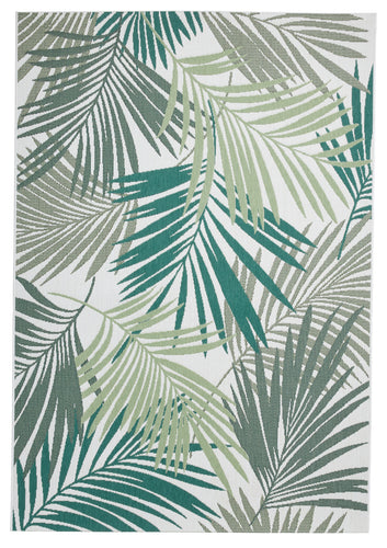 Miami Palm Leaves Outdoor Garden Rug (2 Sizes)