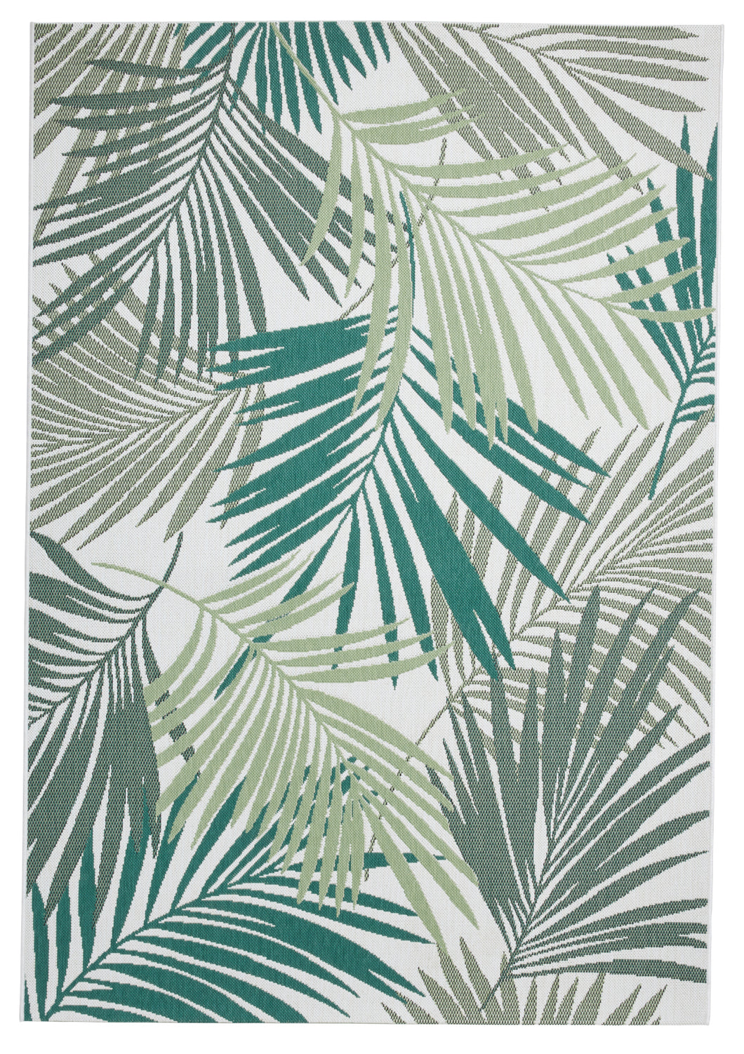Miami Palm Leaves Outdoor Garden Rug (2 Sizes)