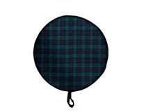 Load image into Gallery viewer, Made To Order Tartan AGA Hob Covers with Cotton Base 13.5" (4 Styles)