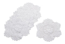Load image into Gallery viewer, Pack of 6 Floral Monica Lace Round Doilies (8&quot; or 12&quot;)