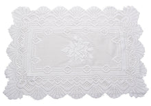 Load image into Gallery viewer, Monica Lace Pack of 2 Traycloths - 16" x 24 (Cream or White)
