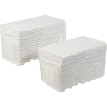 Load image into Gallery viewer, Lace Arm Caps or Chair Backs (Cream or White)