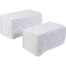 Load image into Gallery viewer, Lace Arm Caps or Chair Backs (Cream or White)