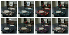 Load image into Gallery viewer, Pack of 4 Made To Order Tartan Placemats 16” x 13” (Various Colours)