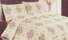 Load image into Gallery viewer, Natasha Floral Patchwork Duvet Cover &amp; Pillow Cases Set (3 Colours)