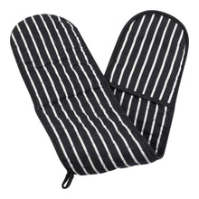 Load image into Gallery viewer, 4 Piece 100% Cotton Kitchen / BBQ Linen Set - Navy Blue (Various Options)