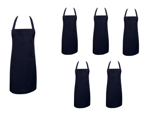 Navy Bib Apron 24