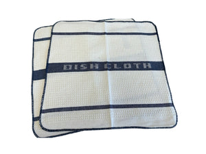 Waffle Cotton Dish Cloths (Various Pack Sizes)