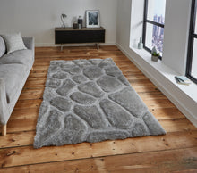 Load image into Gallery viewer, Noble House 3D Pebble Hand Tufted Shaggy Rug (Various Colours)