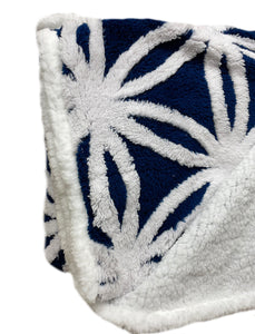 Velosso Tufted Soft & Cosy Sherpa Fleece Orbit Throw 150cm x 200cm (4 Colours)
