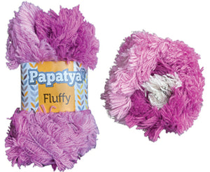 Papatya Fluffy Super Chunky Yarn 100g Ball (10 Colours)