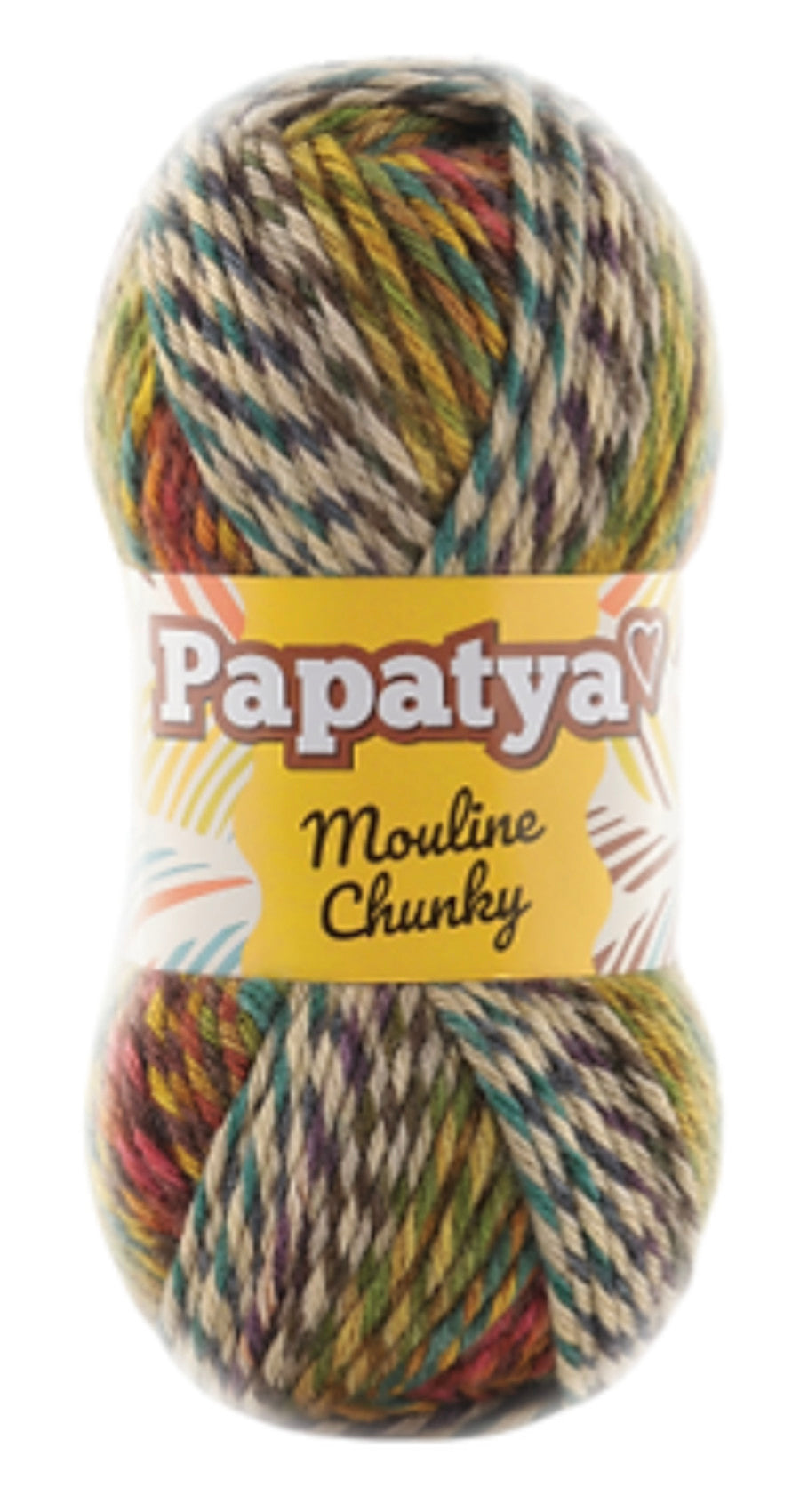 Papatya Mouline Chunky Yarn 100g Ball (6 Colours)