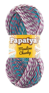 Papatya Mouline Chunky Yarn 100g Ball (6 Colours)