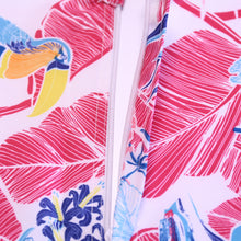 Load image into Gallery viewer, Parrot Table Runner with Zip &amp; Parasol Hole (14&quot; x 72&quot;)