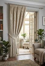 Load image into Gallery viewer, Crushed Velvet Thermal Lined Door Curtain 52" x 84" (2 Colours)