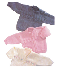 Load image into Gallery viewer, Peter Gregory Double Knitting Pattern - Sweater and Cardigans (7173)