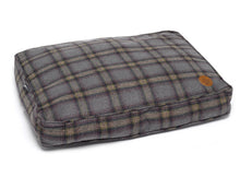 Load image into Gallery viewer, Petface Grey Tweed Gusset Mattress Dog Bed (Various Sizes)