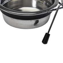 Load image into Gallery viewer, Stainless Steel Double DinerRaised Feeding Dishes