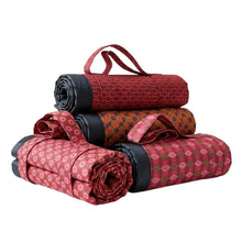 Load image into Gallery viewer, African Shweshwe Fabric Handmade Picnic Blanket (135cm x 185cm)