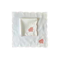 Load image into Gallery viewer, Embroidered Leaf Design Table Napkins 18&quot; x 18&quot; (3 Colours)