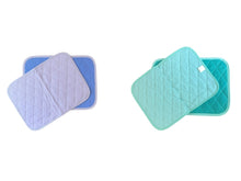 Load image into Gallery viewer, Contrast Placemats Purple &amp; Lilac or Jade &amp; Mint (38cm x 28cm)