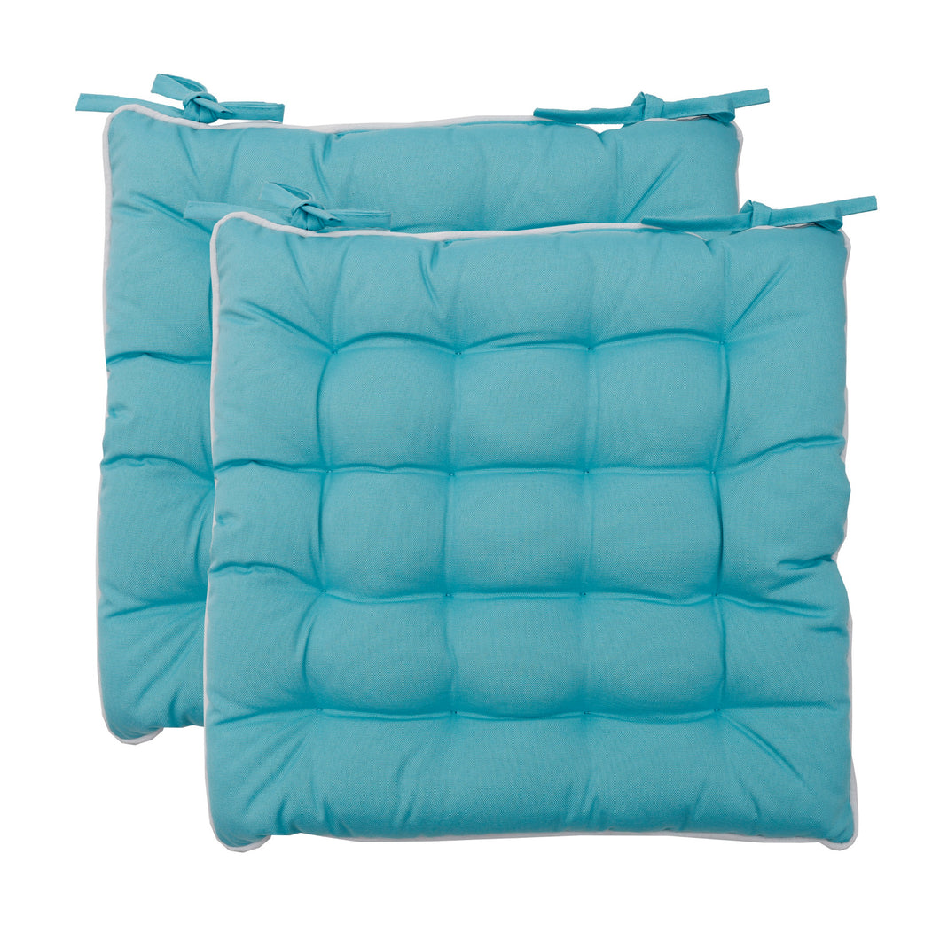 Plain UV Protected Square Seat Pads 42cm x 42cm (7 Colours)