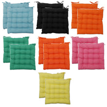 Load image into Gallery viewer, Plain UV Protected Square Seat Pads 42cm x 42cm (7 Colours)