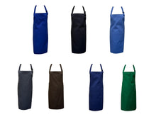 Load image into Gallery viewer, Plain Full Bib Apron No Pocket 34” x 27” (7 Colours)
