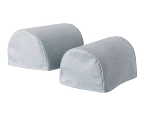 Plush Faux Suede Pair of Arm Caps or Chair Back (3 Colours)