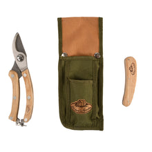 Load image into Gallery viewer, Esscherts Garden Pruning Set With Stainless Steel Tools &amp; Belt Pouch