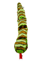 Load image into Gallery viewer, Petface Crinkle &amp; Squeak Plush Snake (70cm or 115cm)