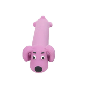 Petface Squeaky Latex Loofahs Dog Toy 28cm (Purple or Green)