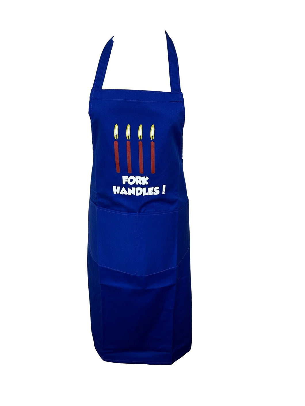 Novelty “Fork Handles” Slogan Bib Apron (4 Colours)