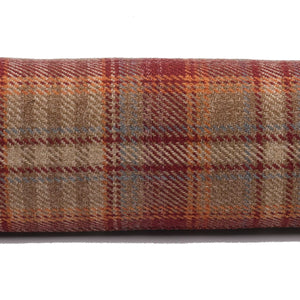 Red Check Upholstery Fabric Draught Excluder (4 Sizes)