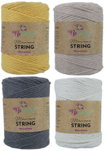 Load image into Gallery viewer, Retwisst Macrame String - 3mm Single Twist 500g (4 Shades)