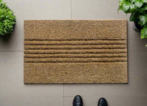 Natural 100% Coir Indoor or Outdoor Mat (75cm x 45cm)