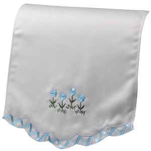 Rose Garden Chair Backs with Ribbon Detail (4 Colours)