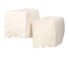 Load image into Gallery viewer, Rosie Floral Embellished Square Arm Caps &amp; Chair Backs