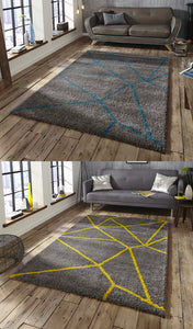 Royal Nomadic Geometric Design Rug (Various Sizes & Colours)