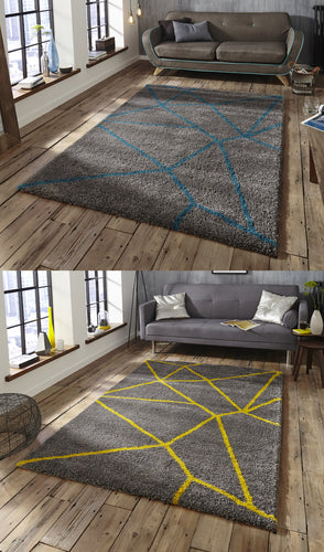 Royal Nomadic Geometric Design Rug (Various Sizes & Colours)