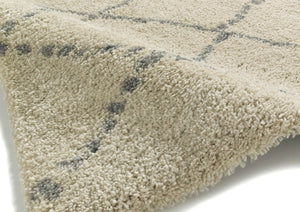 Royal Nomadic Two Tone Diamond Design Rug (Various Sizes & Colours)